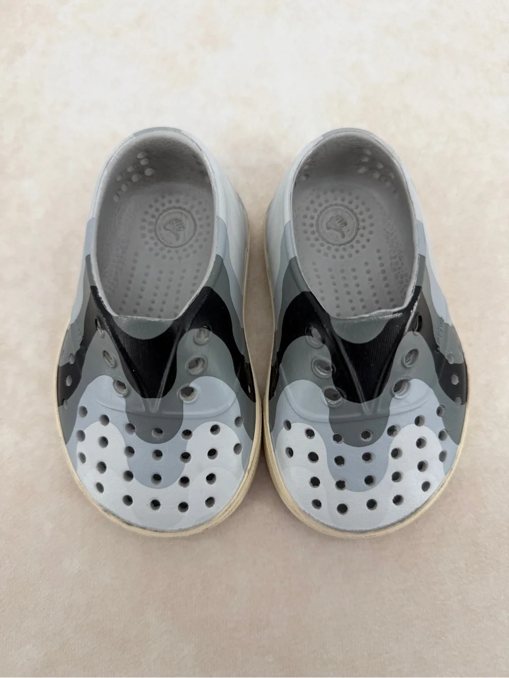 Native Miles Gray Slip-On Shoes